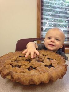 Frozen or Fresh Blueberry Pie Recipe Image